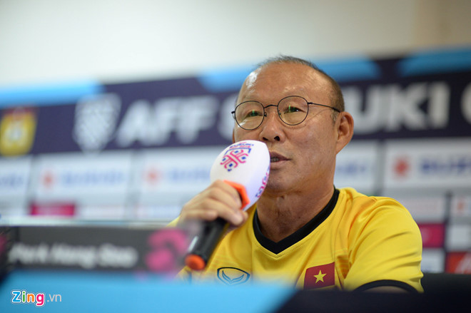 HLV Park Hang-seo: 'Toi khong tin nguoi Malaysia chi muon 1 diem' hinh anh 1